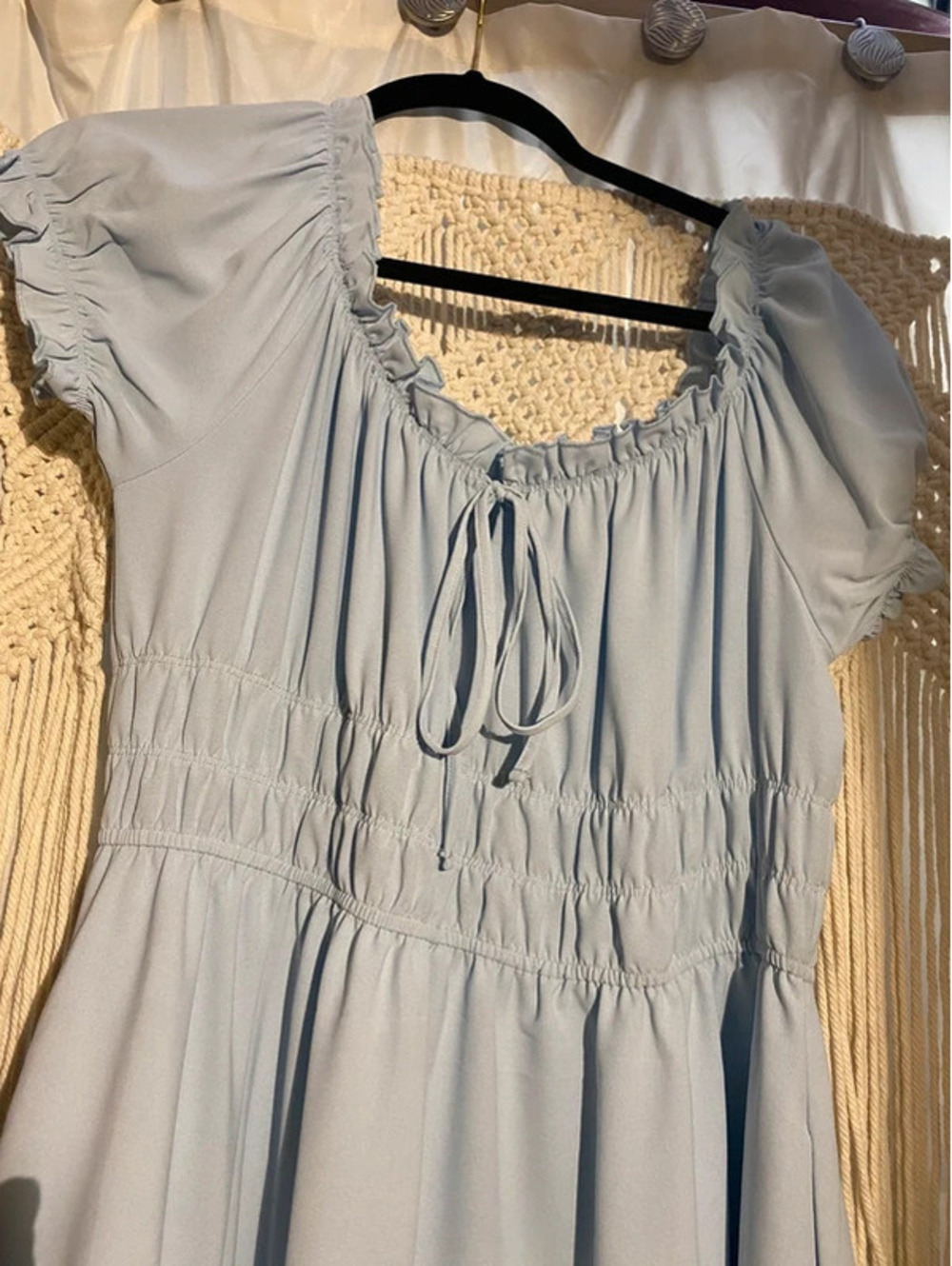 Light blue dress